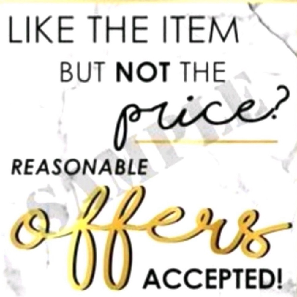 You like a dress but not the price? Send me an offer!